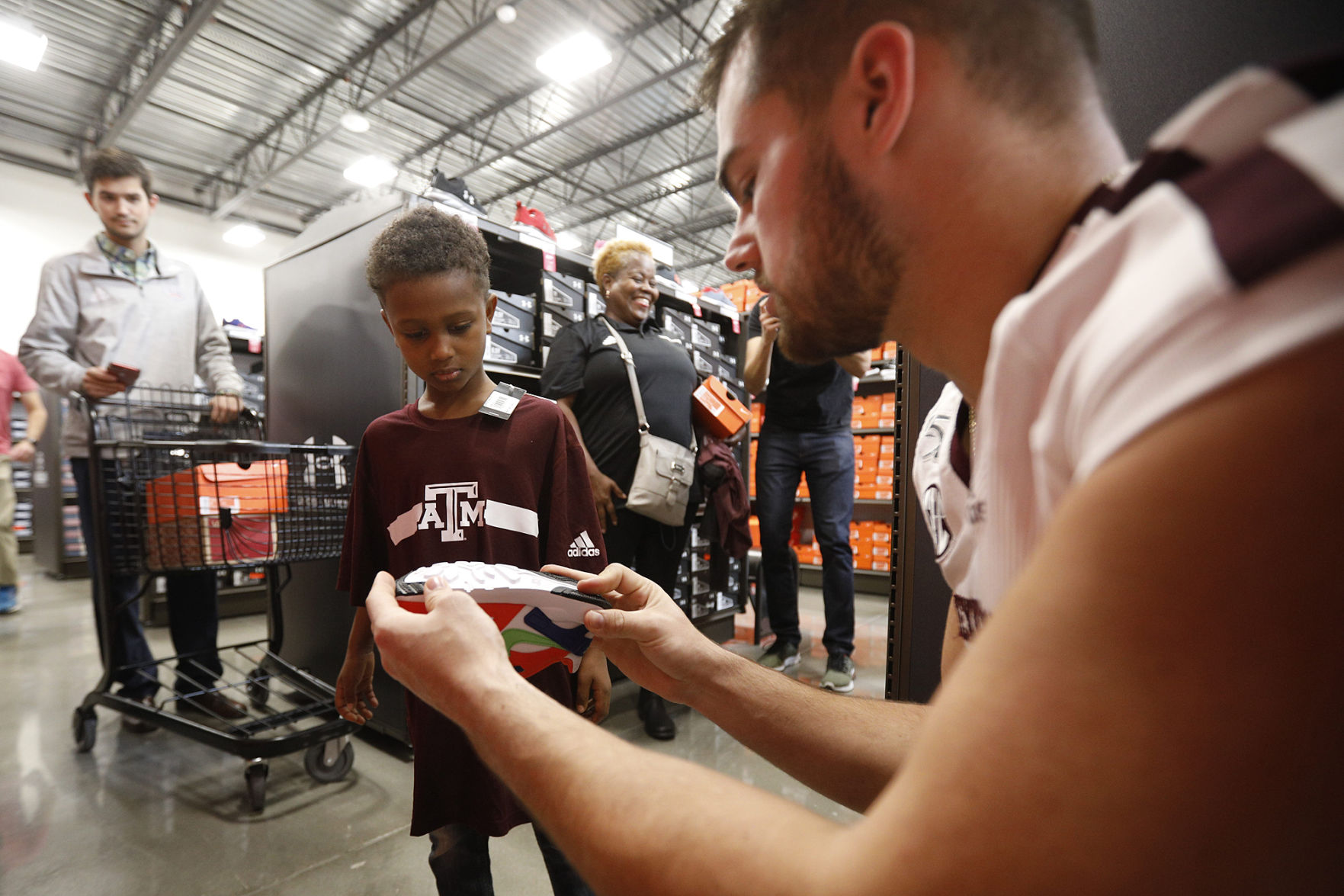 Texas Bowl shopping spree